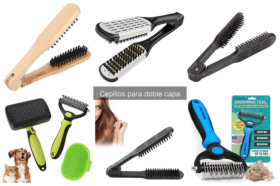Elige el mejor cepillo para perros de doble capa
