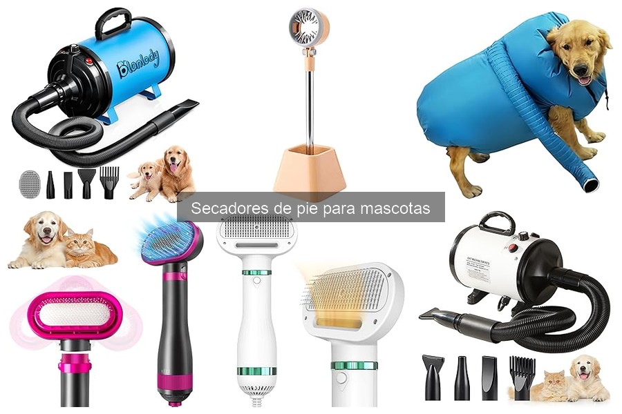 Errores al usar secadores de pie para mascotas y soluciones