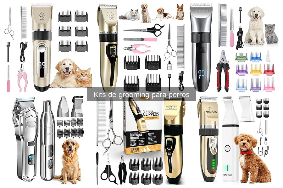 Errores comunes al comprar kits de grooming para perros