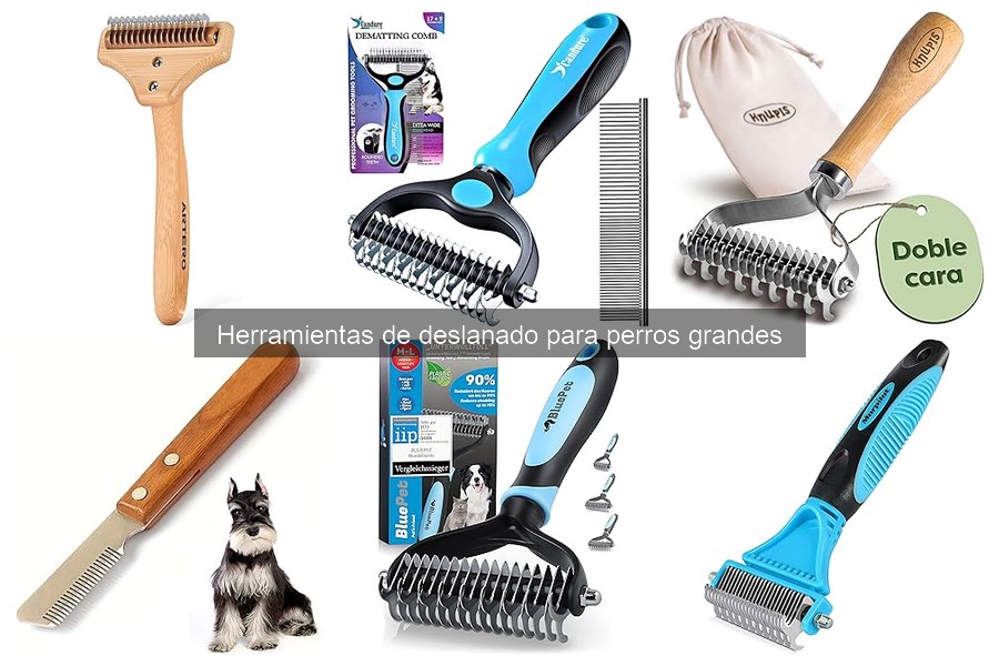 ** Errores comunes al deslanar perros grandes y soluciones efectivas