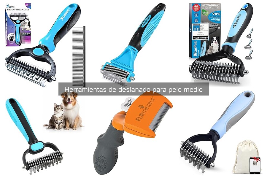 Errores comunes al elegir herramientas de deslanado para pelo medio