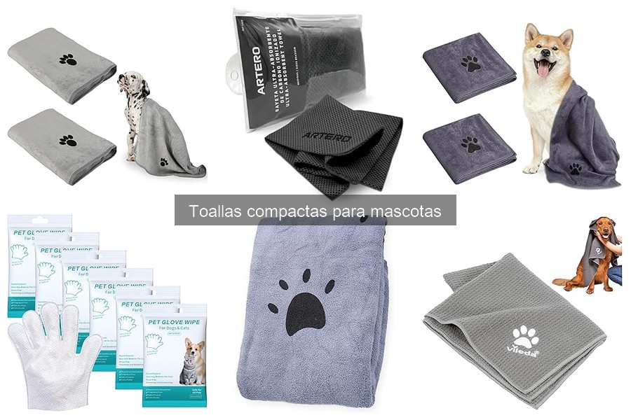 Errores comunes al elegir toallas compactas para mascotas