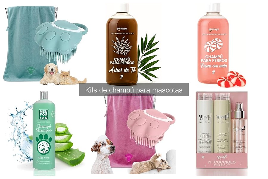 Errores comunes al elegir un kit de champú para mascotas