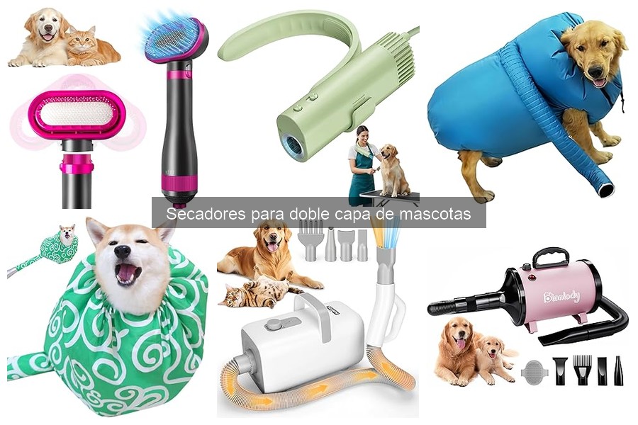 Errores comunes al elegir un secador para mascotas de doble capa