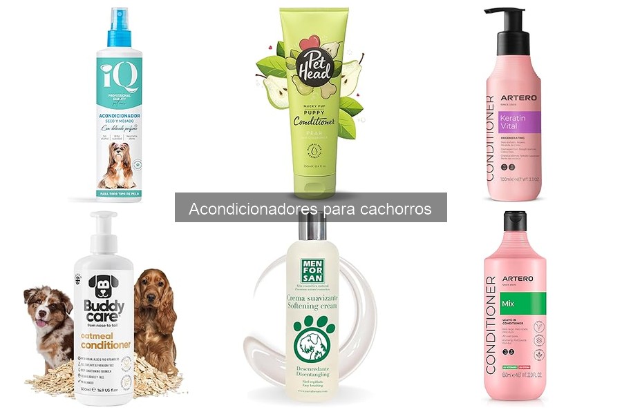 Errores comunes al usar acondicionador en cachorros
