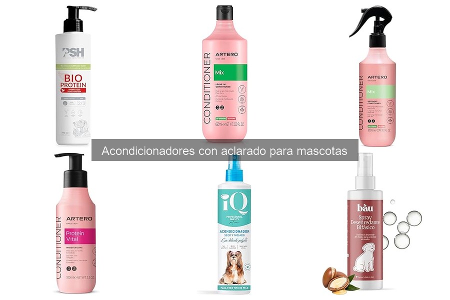 Errores comunes al usar acondicionadores con aclarado en mascotas