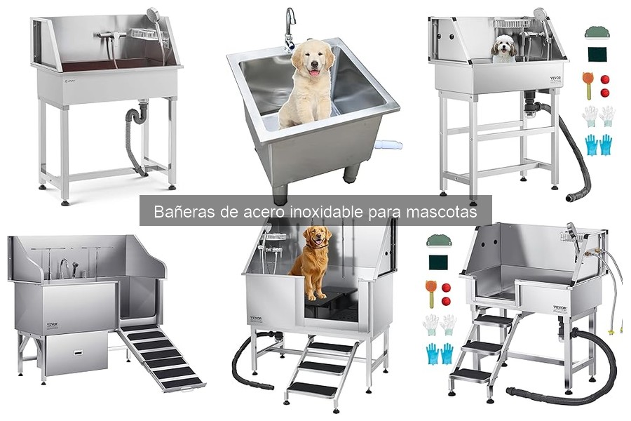Errores comunes al usar bañeras de acero inoxidable para mascotas