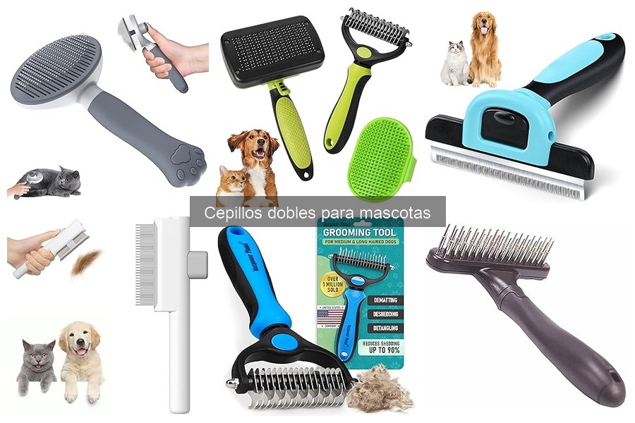 Errores comunes al usar cepillos dobles para mascotas