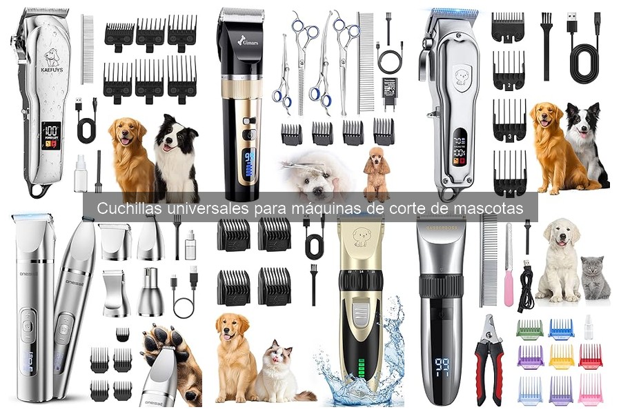 Errores comunes al usar cuchillas universales para mascotas