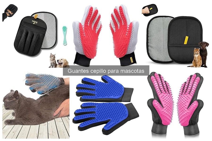 ** Errores comunes al usar guantes cepillo para mascotas