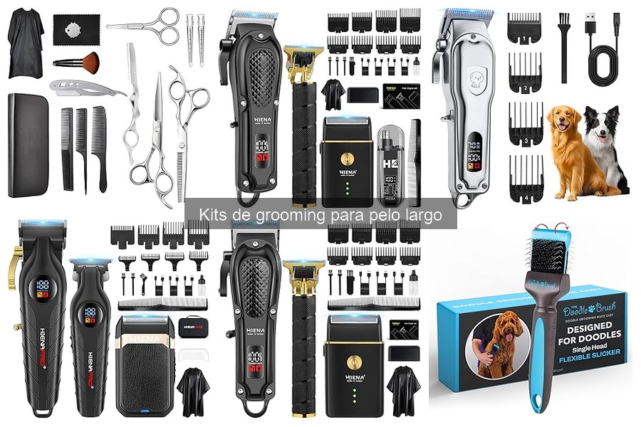 Errores comunes al usar kits de grooming para pelo largo