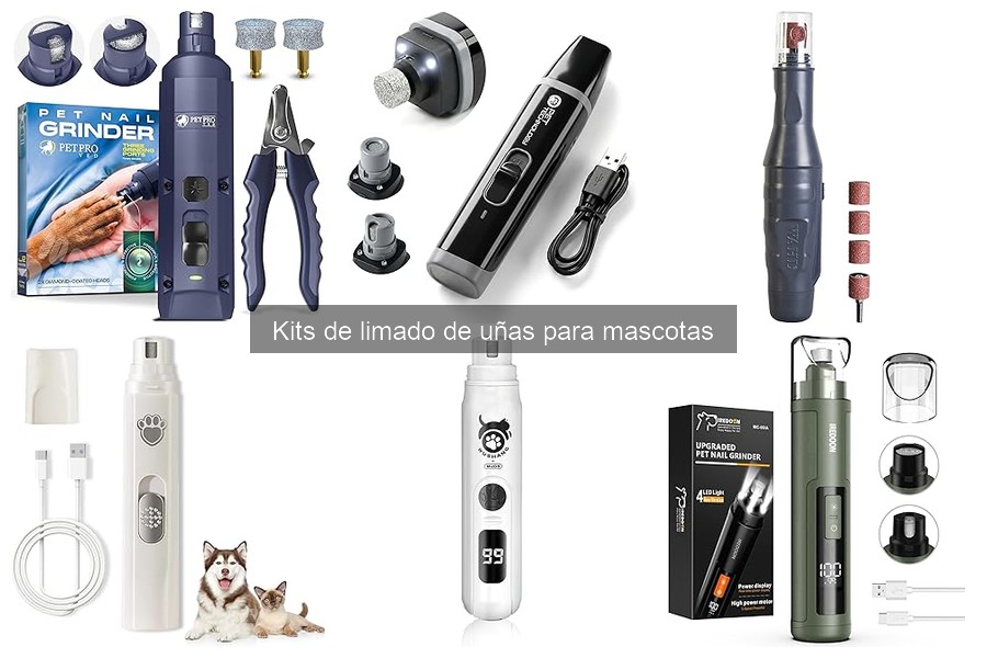 Errores comunes al usar kits de limado de uñas para mascotas