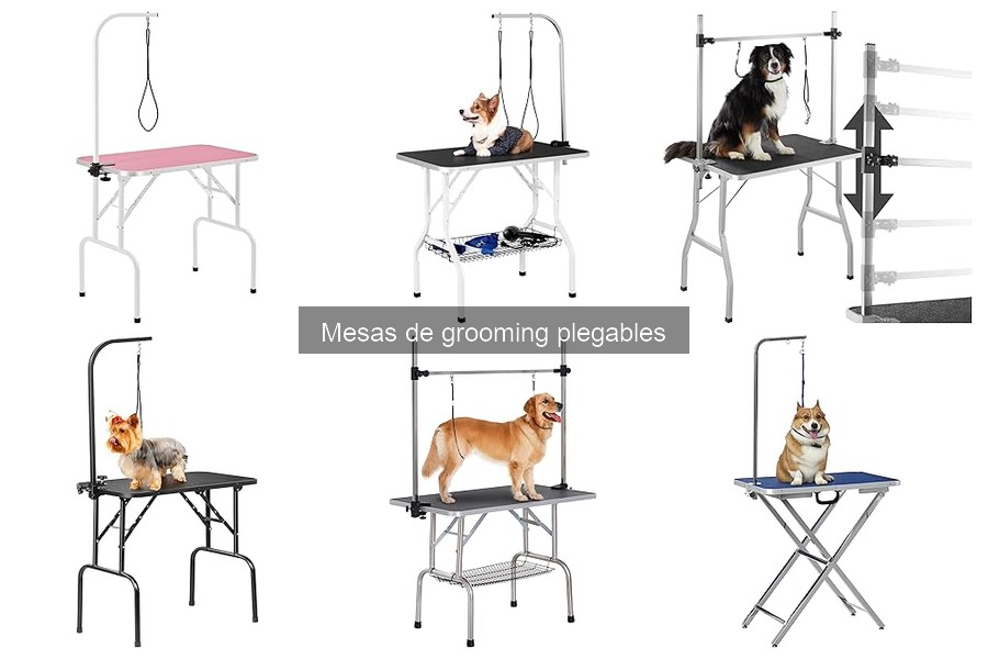 Errores comunes al usar mesas de grooming plegables