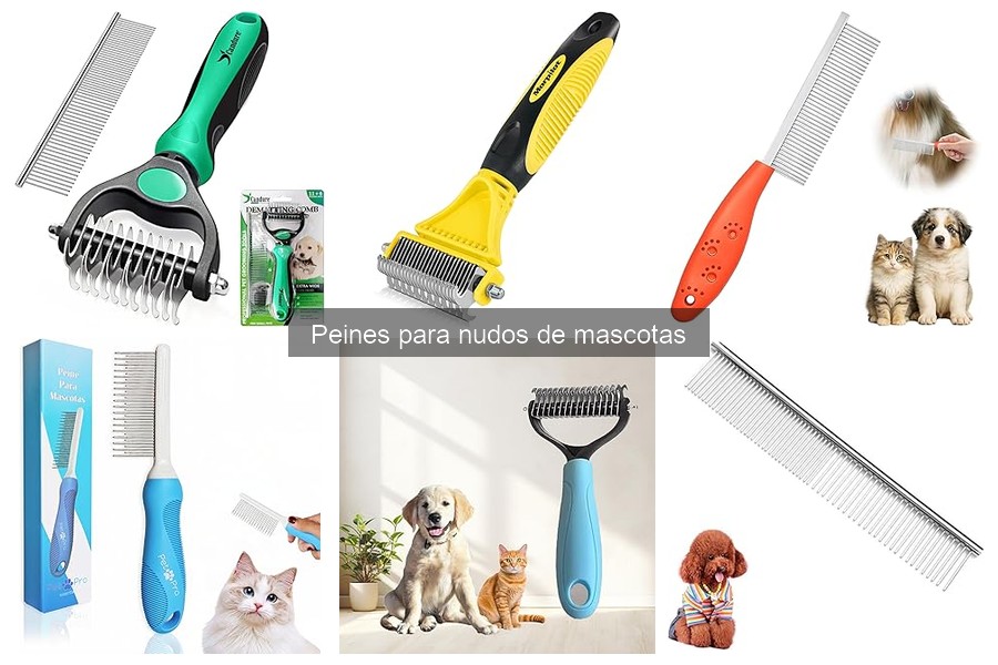Errores comunes al usar peines para nudos en mascotas
