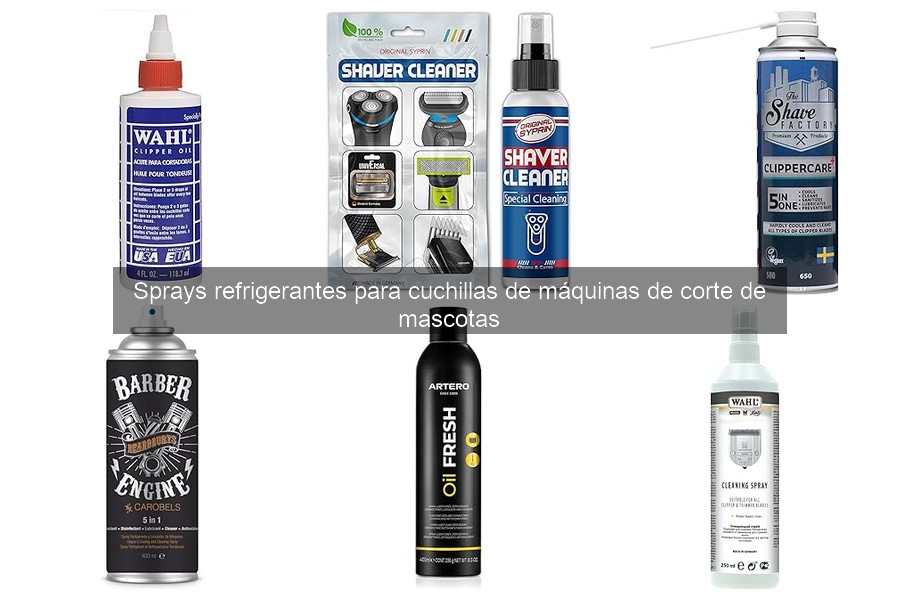Errores comunes al usar sprays refrigerantes en cuchillas