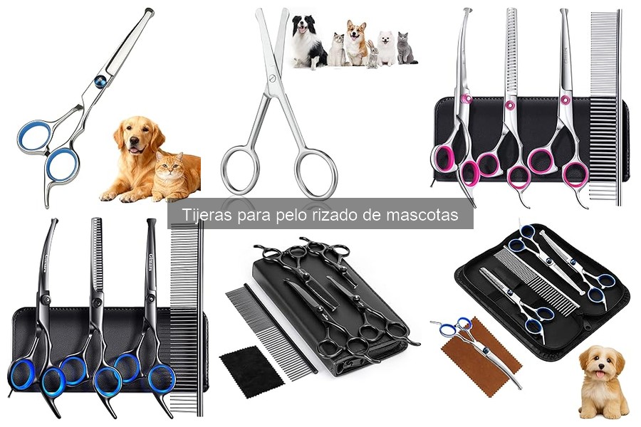 Errores comunes al usar tijeras para pelo rizado de mascotas