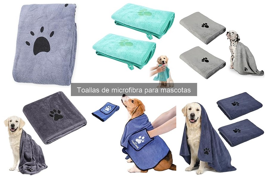 ** Errores comunes al usar toallas de microfibra para mascotas