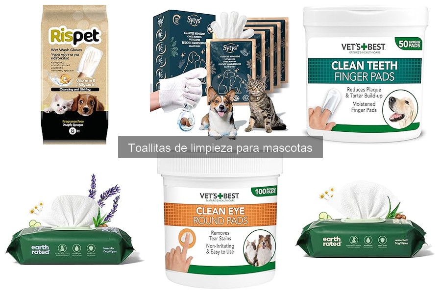 Errores comunes al usar toallitas de limpieza para mascotas