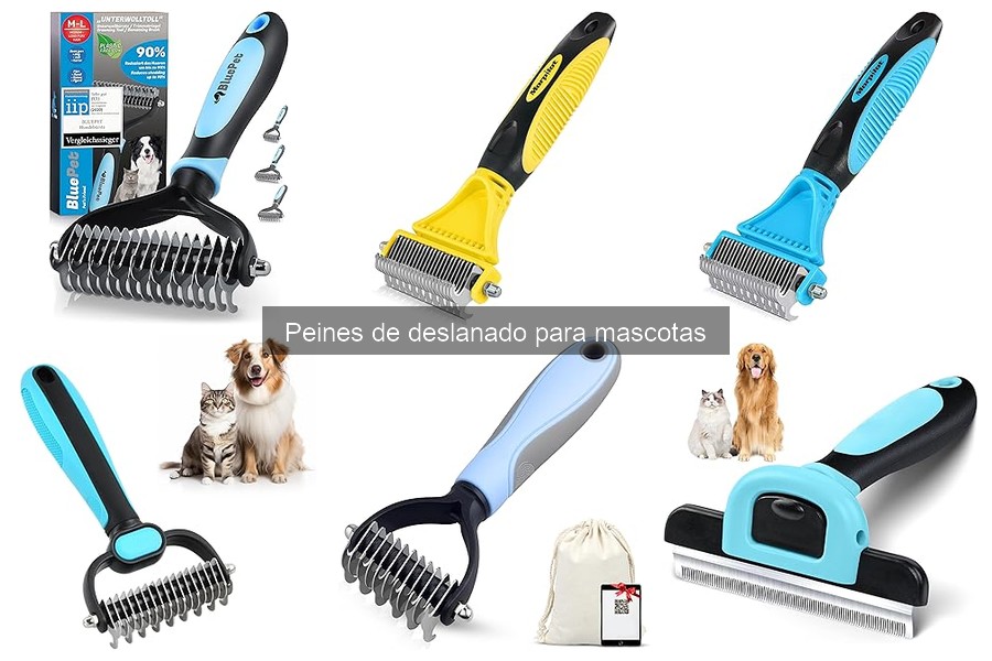 Errores comunes al usar un peine de deslanado para mascotas