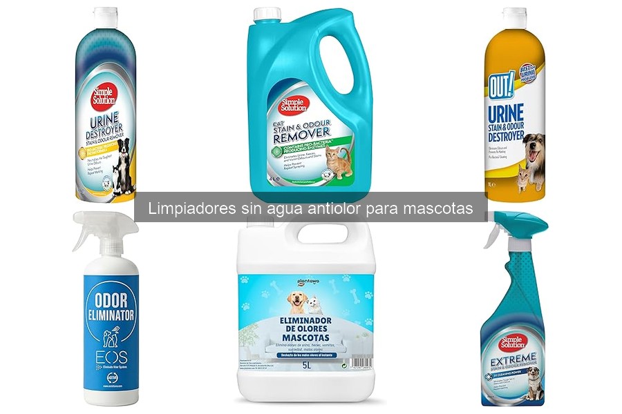 Frecuencia ideal para limpiadores sin agua en mascotas