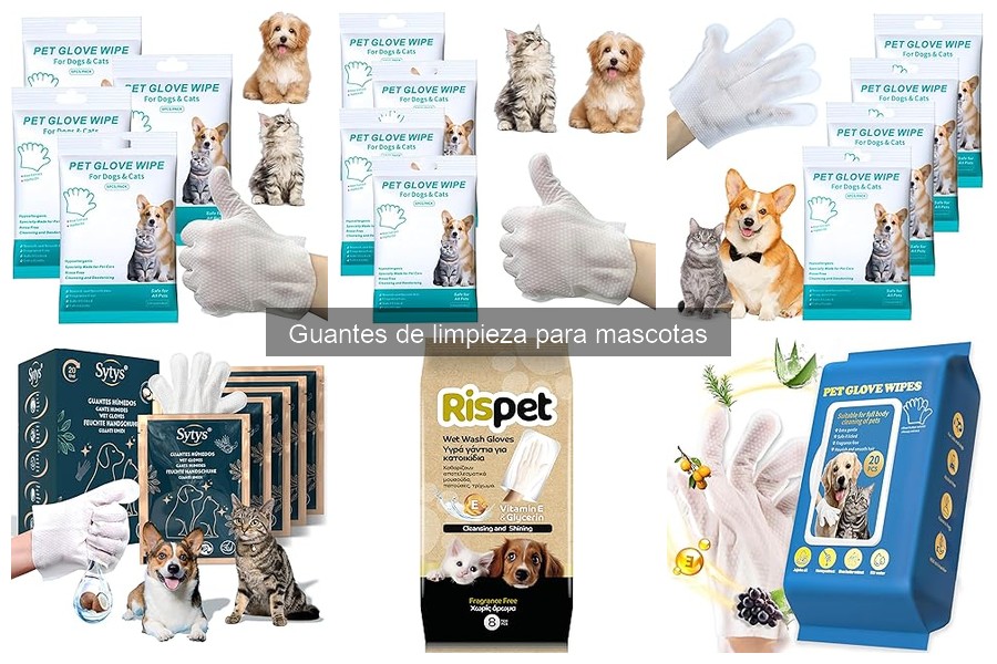 Guantes de limpieza para mascotas: ¿Qué son y cómo funcionan?