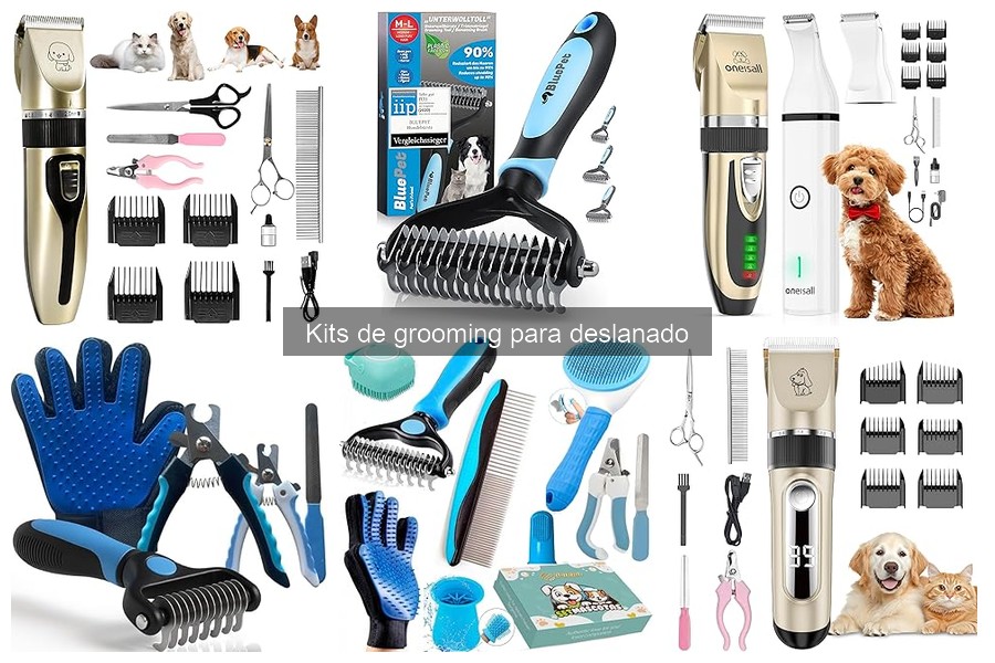 Guía de compra: cómo elegir un kit de grooming para deslanado