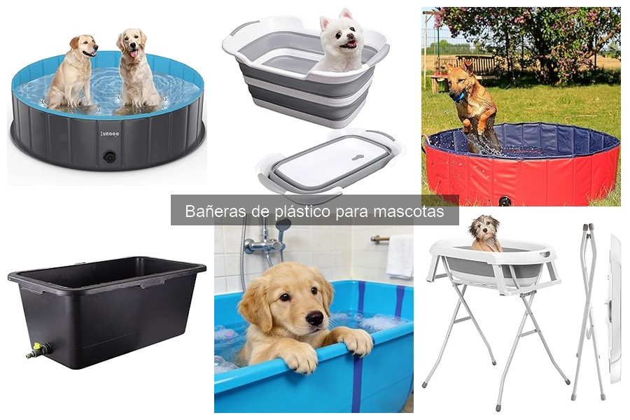 Guía de compra de bañeras de plástico para mascotas