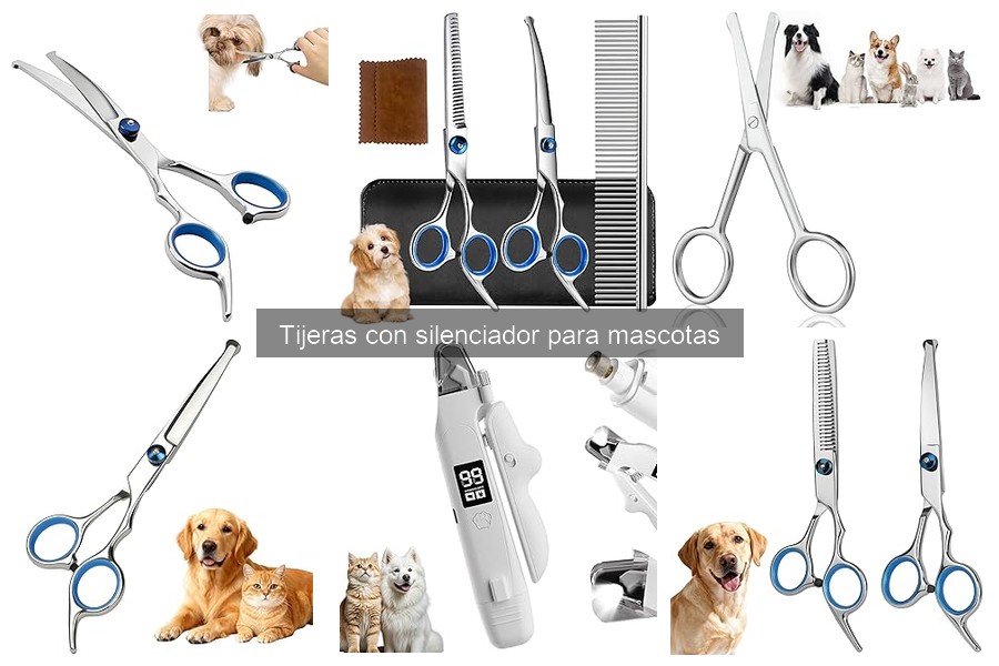 Guía de compra de tijeras con silenciador para mascotas