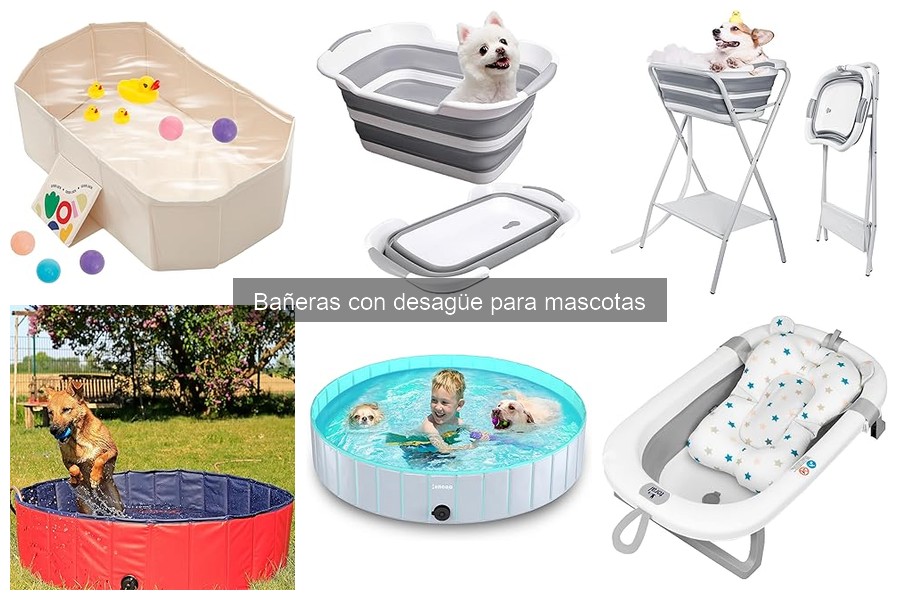 Guía de instalación de bañeras con desagüe para mascotas