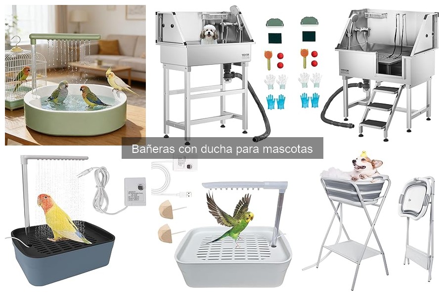 Guía de instalación de bañeras con ducha para mascotas
