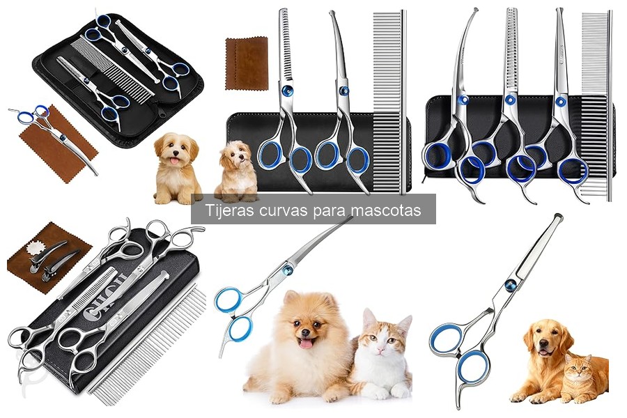 Guía para Comprar Tijeras Curvas para Grooming de Mascotas
