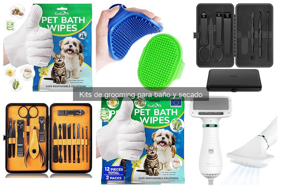 Guía para elegir el mejor kit de grooming para baño y secado