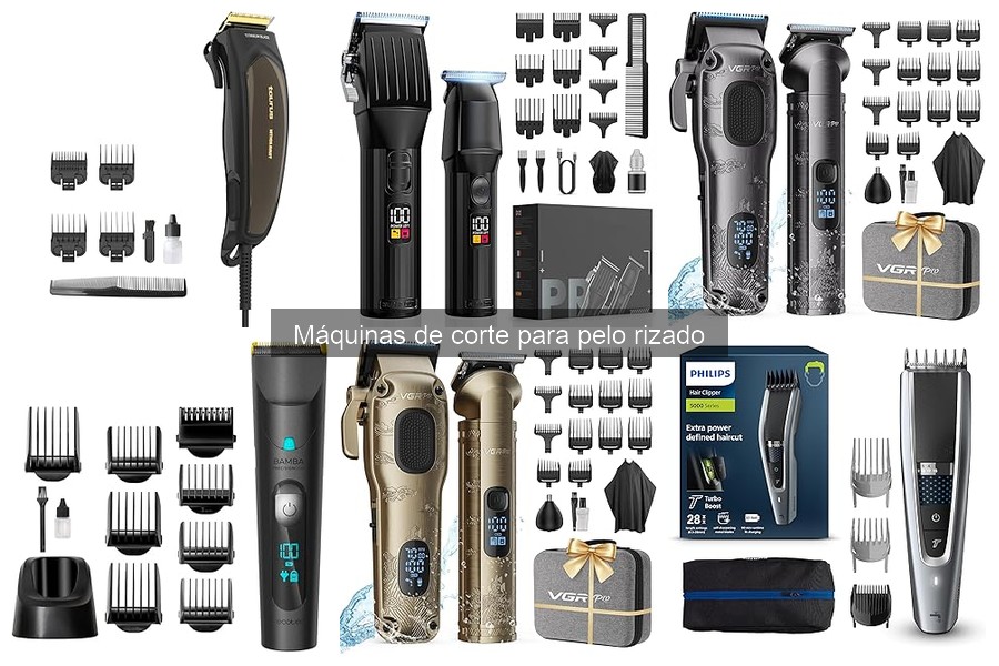 Guía para elegir la mejor máquina de corte para pelo rizado