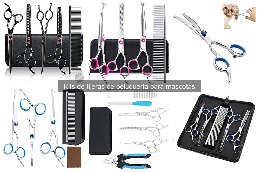 Guía para Usar un Kit de Tijeras de Peluquería para Mascotas