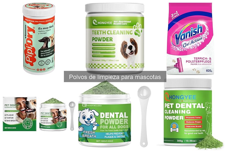 Impacto ambiental de los polvos de limpieza para mascotas
