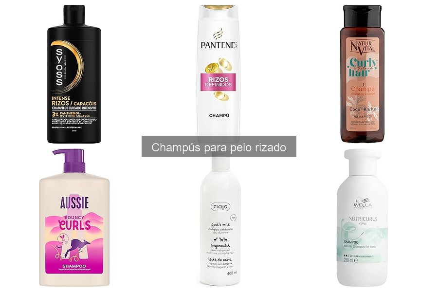 Ingredientes a evitar en champús para pelo rizado