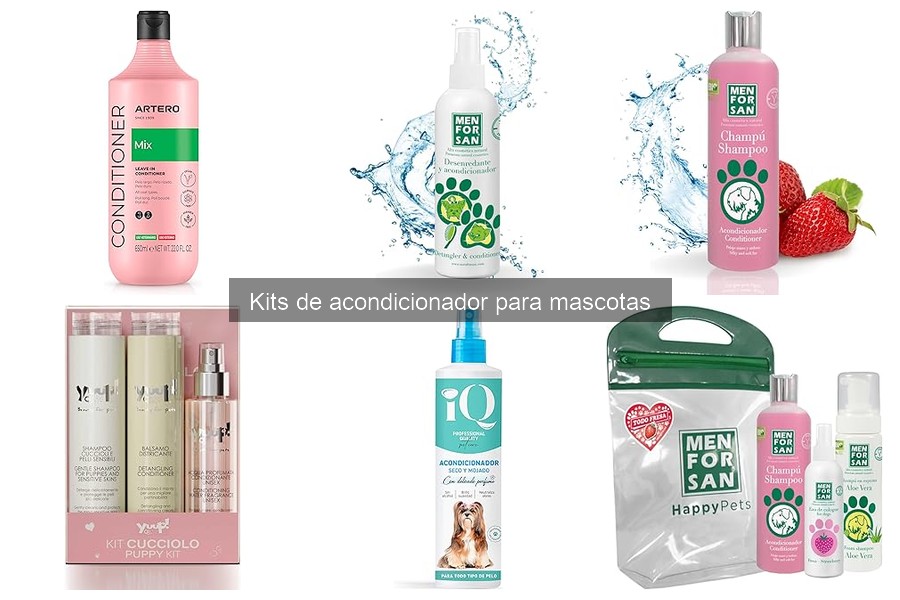 Ingredientes Esenciales en Kits de Acondicionador para Mascotas
