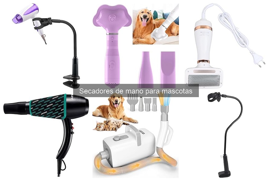 Instrucciones para Usar un Secador de Mano para Mascotas