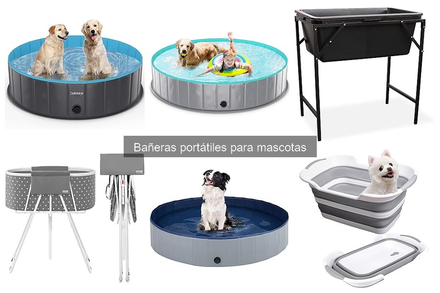 Instrucciones para Usar una Bañera Portátil para Mascotas