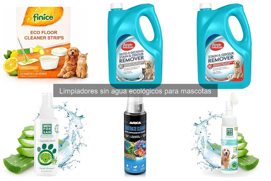 Limpiadores sin agua ecológicos para mascotas: ¿Qué son?