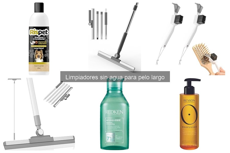 Limpiadores sin agua para pelo largo: ¿Qué son y cómo funcionan?