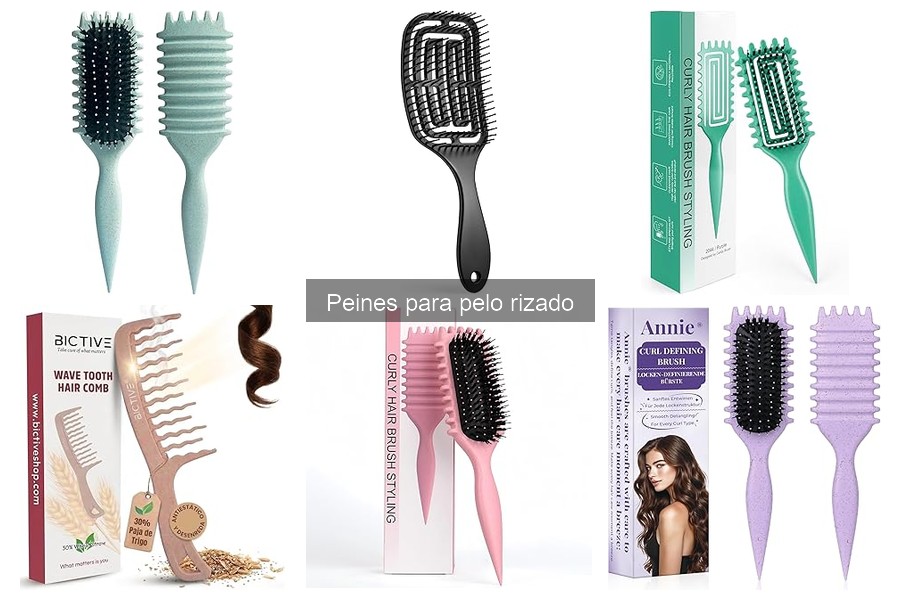 Los mejores peines para pelo rizado: guía completa