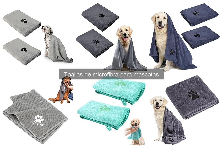 Mantén tus toallas de microfibra para mascotas en óptimas condiciones