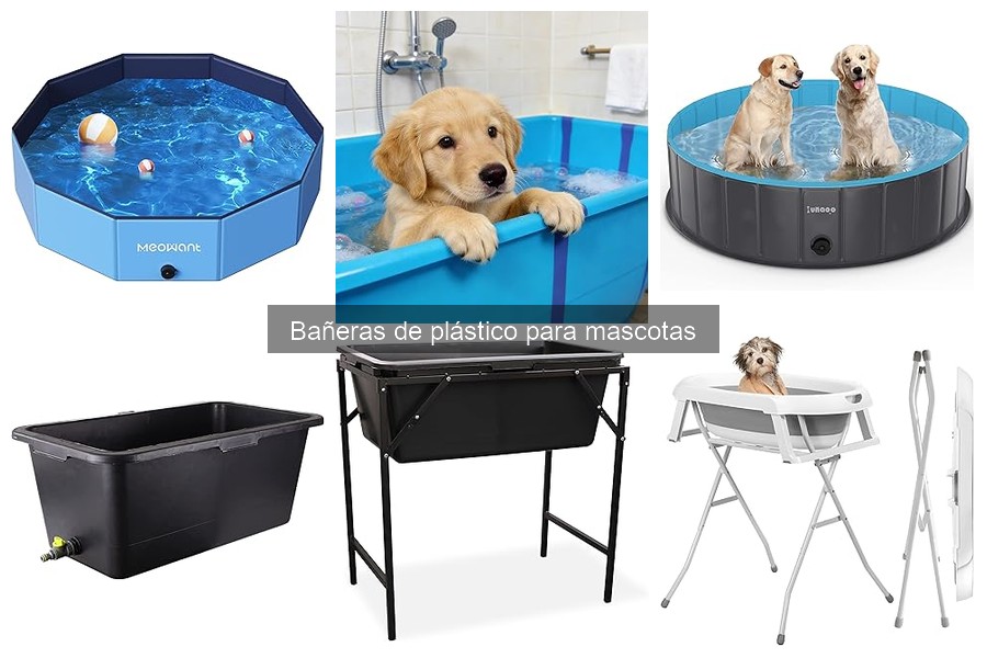 Mantenimiento de Bañeras de Plástico para Mascotas