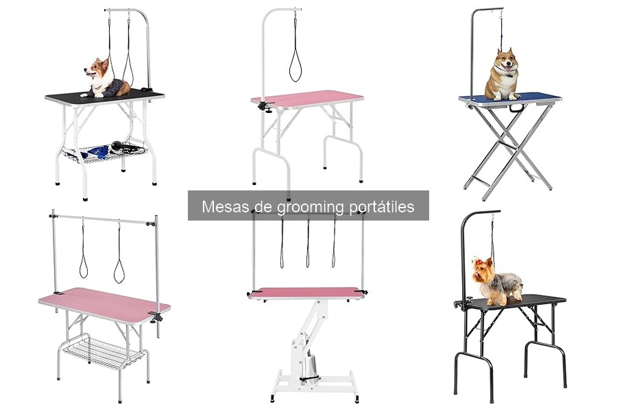 Mantenimiento de mesas de grooming portátiles: guía práctica