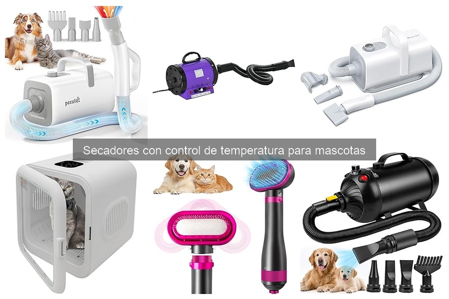 Mantenimiento de secadores con control de temperatura para mascotas