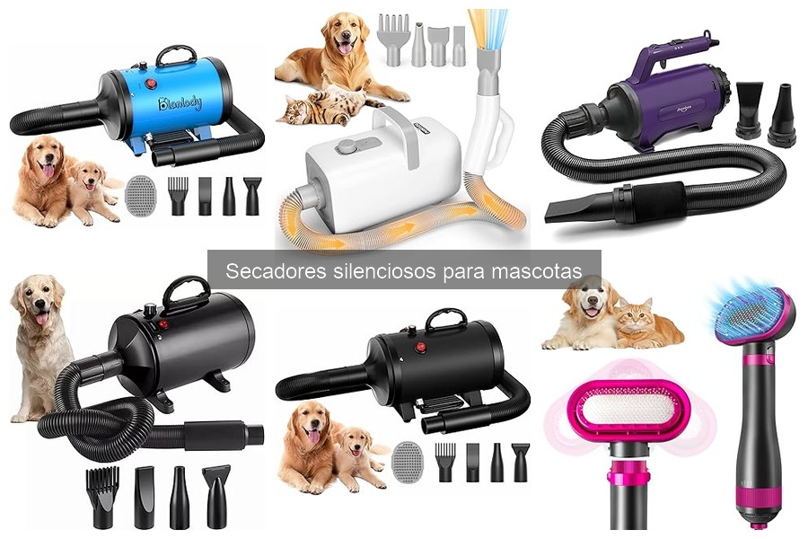Mantenimiento de secadores silenciosos para mascotas
