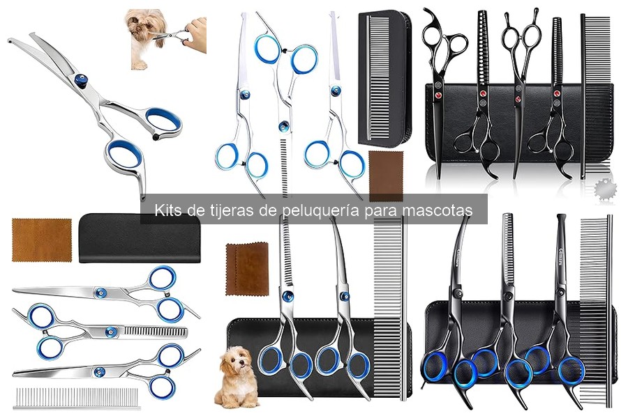 Mantenimiento de tijeras de peluquería para mascotas
