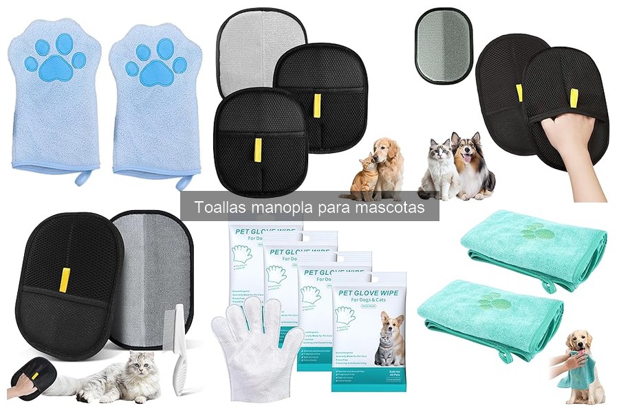 Mantenimiento de toallas manopla para mascotas: mejores prácticas