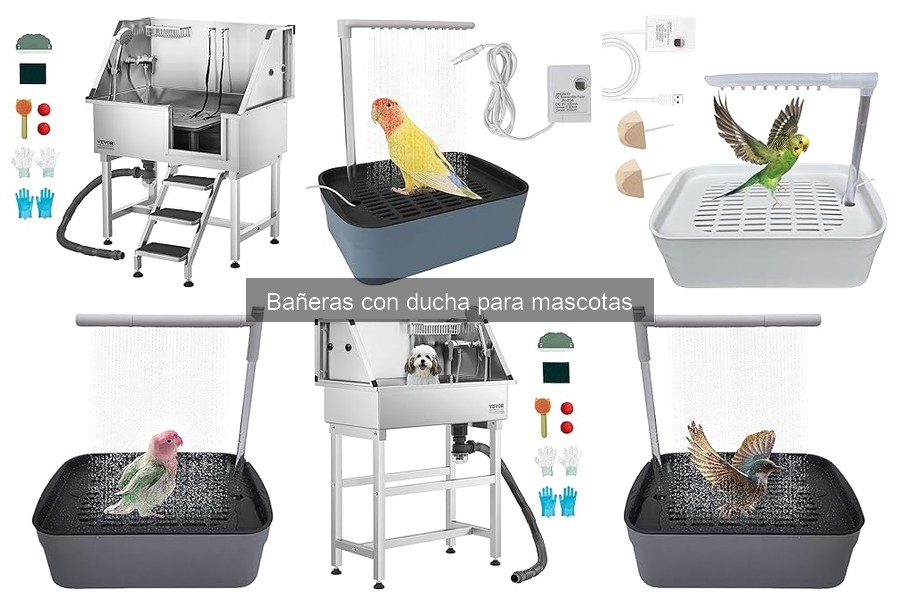 Mantenimiento y limpieza de bañeras con ducha para mascotas